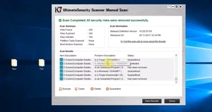 k7 ultimate security mannual scan